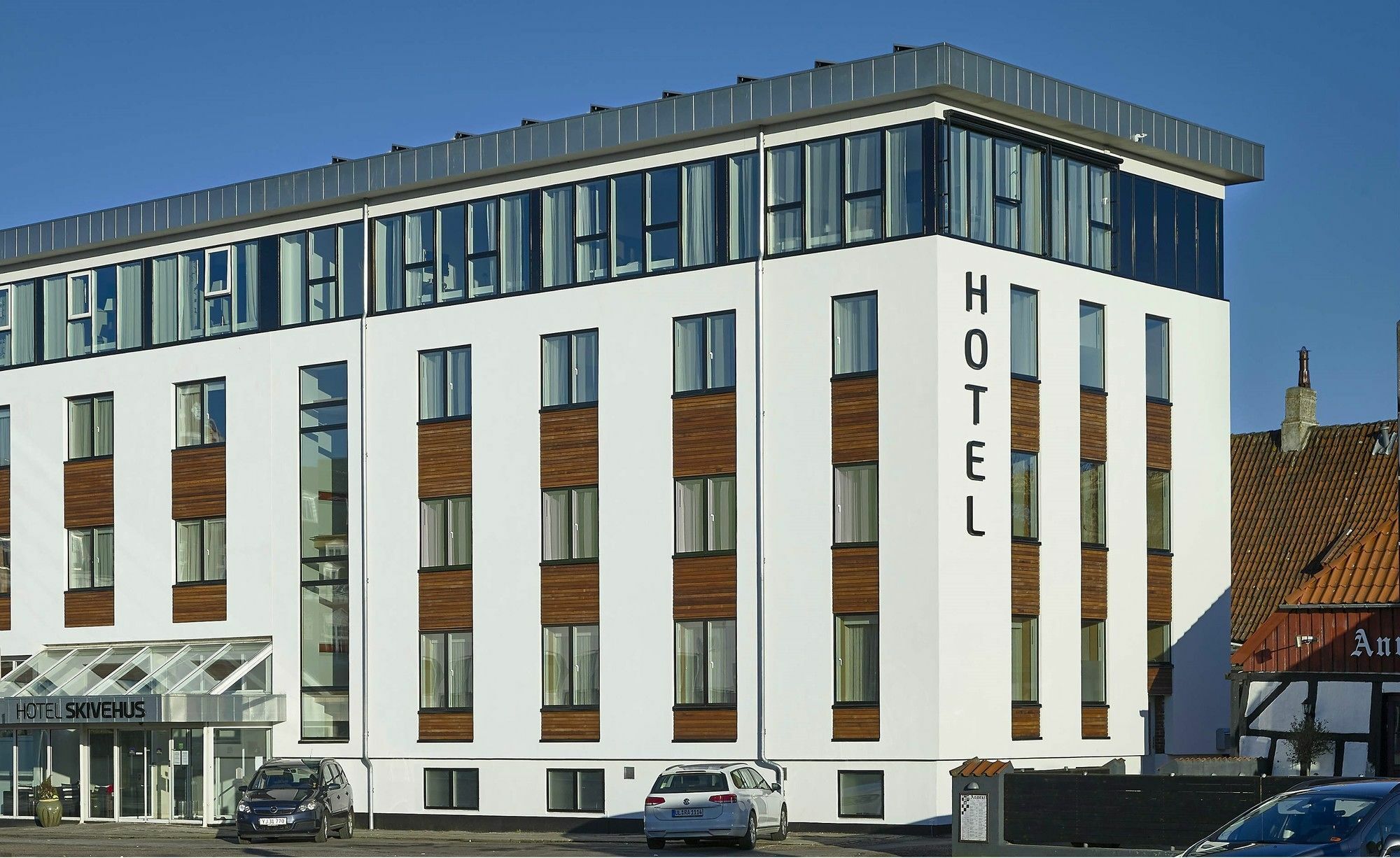 Hotel Skivehus Bagian luar foto